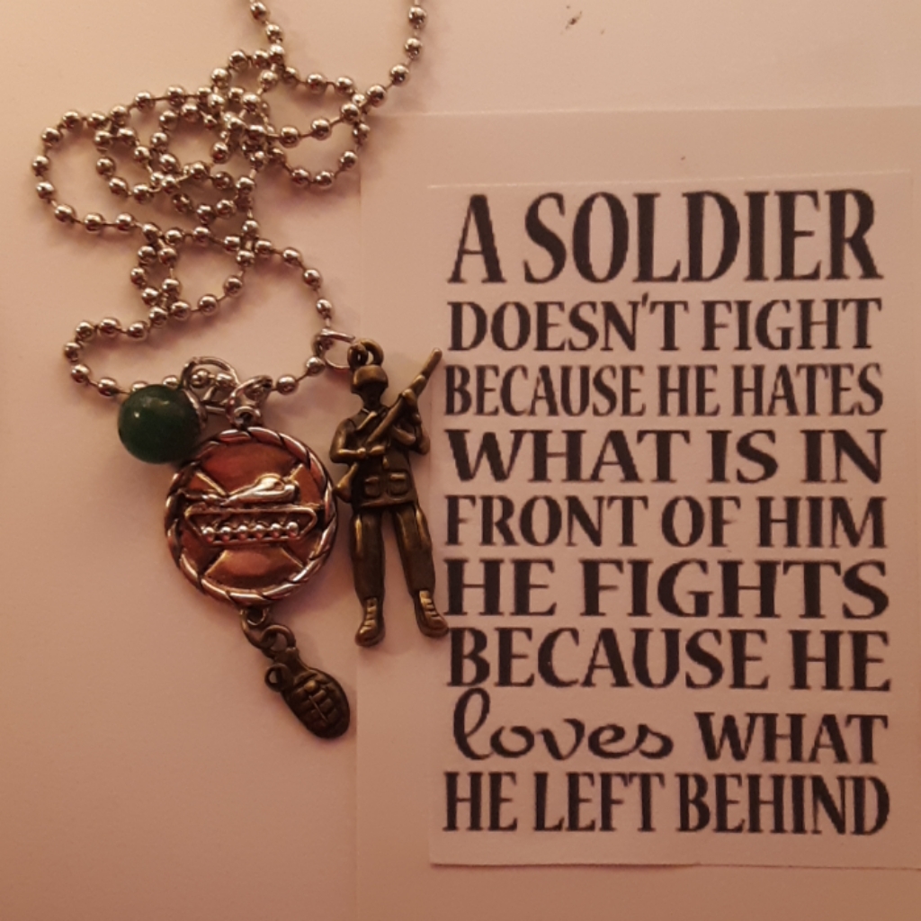 Soldier Military Necklace 38$